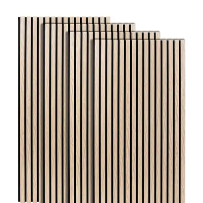 Lot de 4 panneaux décoratifs tasseaux bois Colva Top Vente