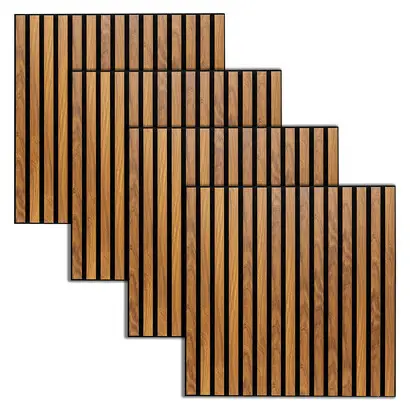 Vente Directe Lot de 4 panneaux décoratifs tasseaux bois Colva