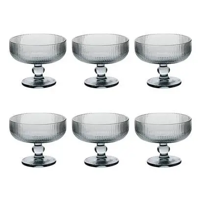 Promotion Saisonnière Lot de 6 coupes à glace "Ema"