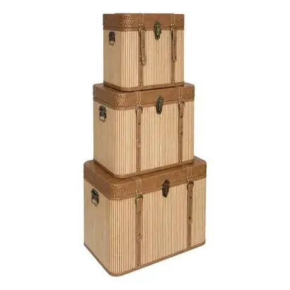 Lot de 3 malles "Sylia" Offre Spéciale