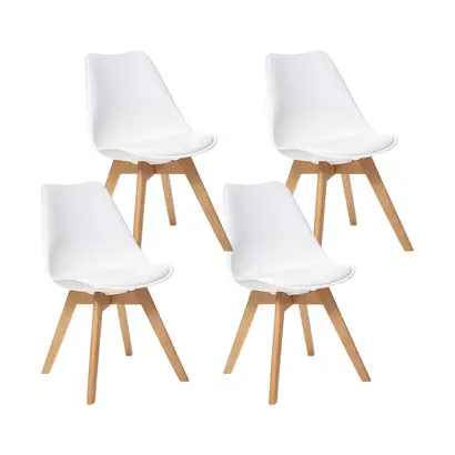 Dernière Chance Lot de 4 chaises "Baya"
