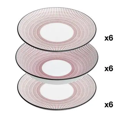 Meilleur Prix Service de table 18 pièces"Lunis"