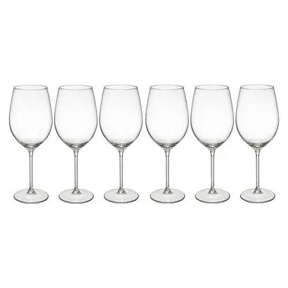 Lot de 6 verres à eau"Lina" Populaire