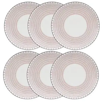Bon Marché Lot de 6 assiettes plates « Lunis »