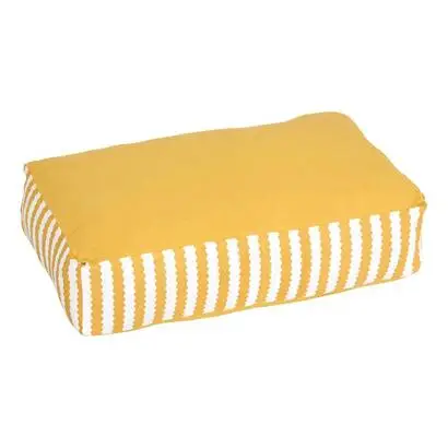 Coussin de sol d&rsquo;ext&eacute;rieur rectangulaire POOLSIDE Jaune Super Prix