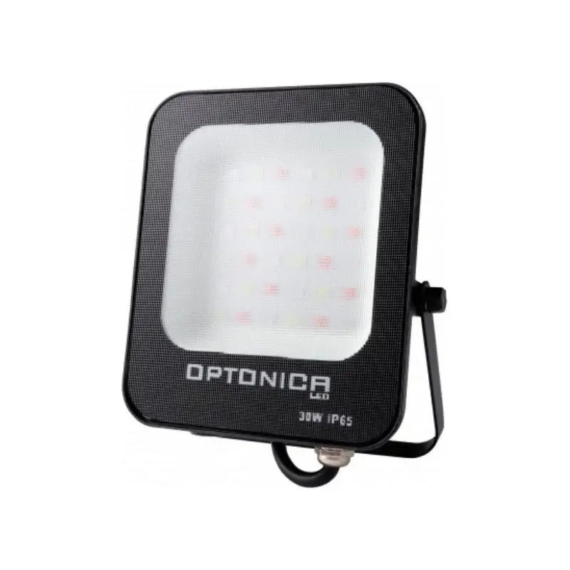 Projecteur LED RGB 30W Extérieur IP66 Plat NOIR Commander Vite
