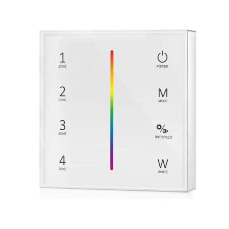 Seulement Aujourd'hui Variateur Tactile RGB RF en Saillie 4 Zones