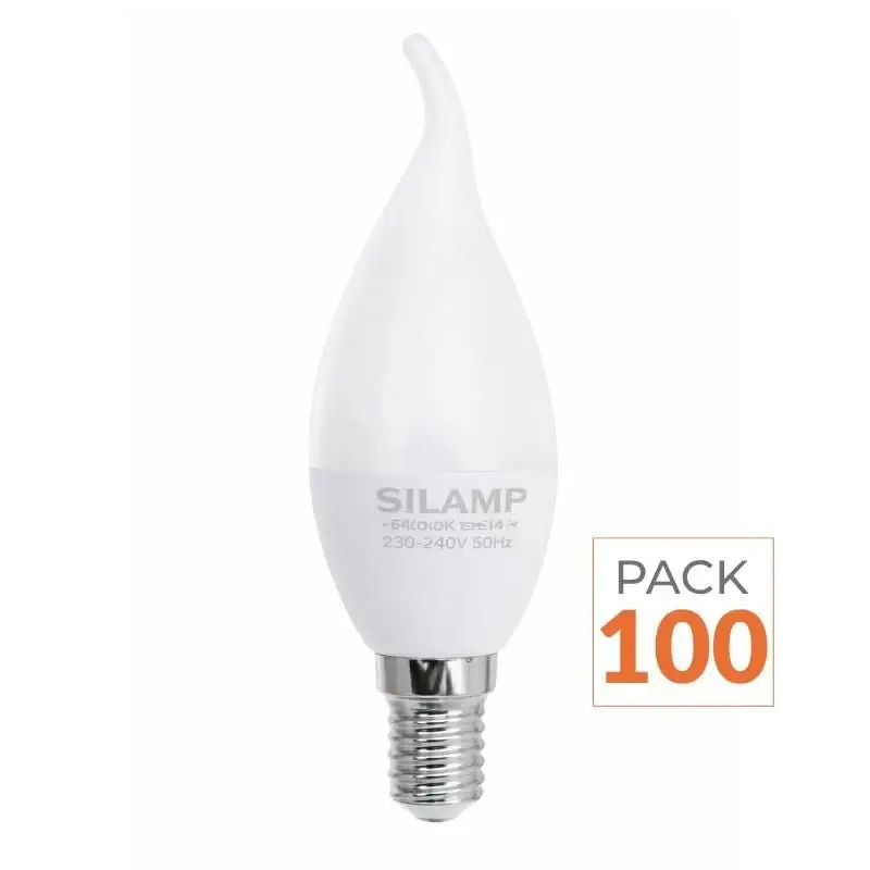 Meilleur Choix Ampoule LED E14 Flamme 8W 220V Ø38mm – Pack de 100