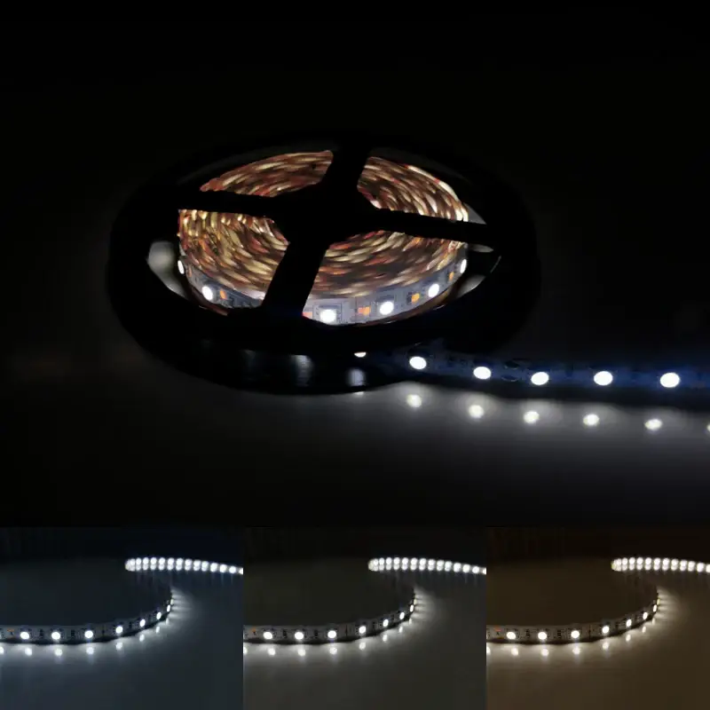 Expédié Aujourd'hui Ruban LED 12V 5M 5050 IP20 60LED/m