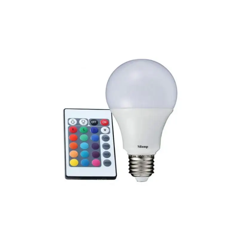 Expédié Aujourd'hui Ampoule LED E27 5W 220V RGBW