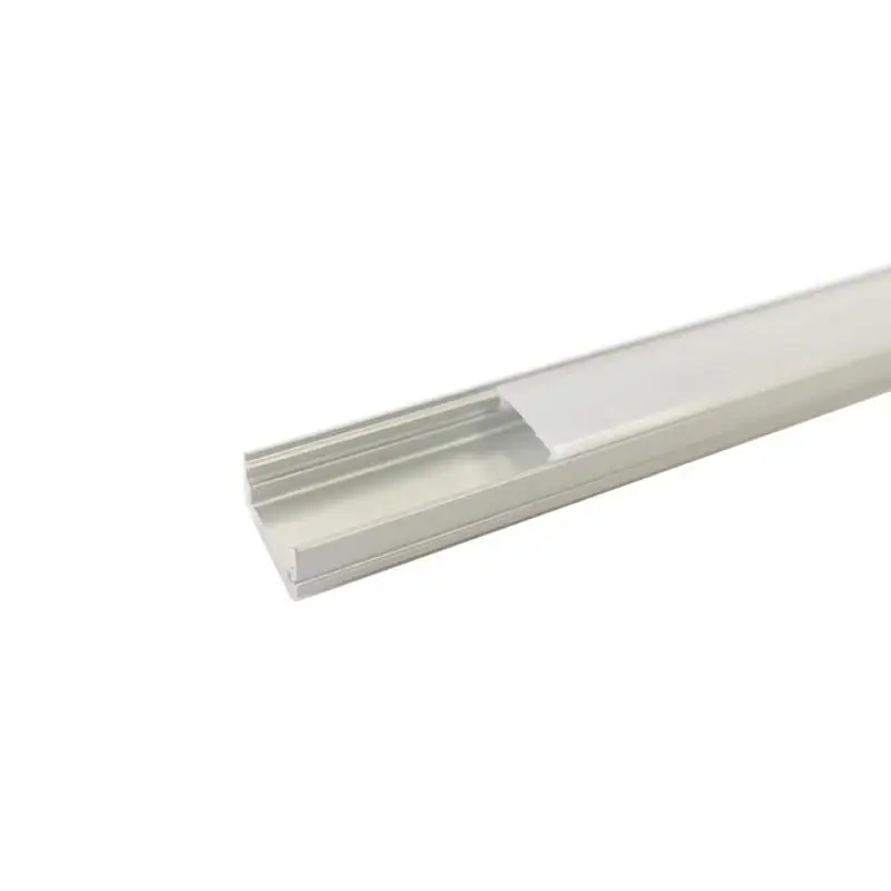 Commander Maintenant Profilé Aluminium 1m pour Ruban LED – Couvercle Blanc Opaque