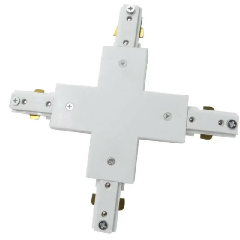 Vente Directe Connecteur X Rail Monophasé BLANC