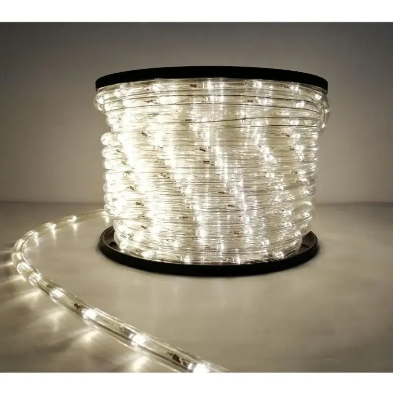 Guirlande LED 220V 50M IP44 Recoupable – Blanc chaud Retour Gratuit