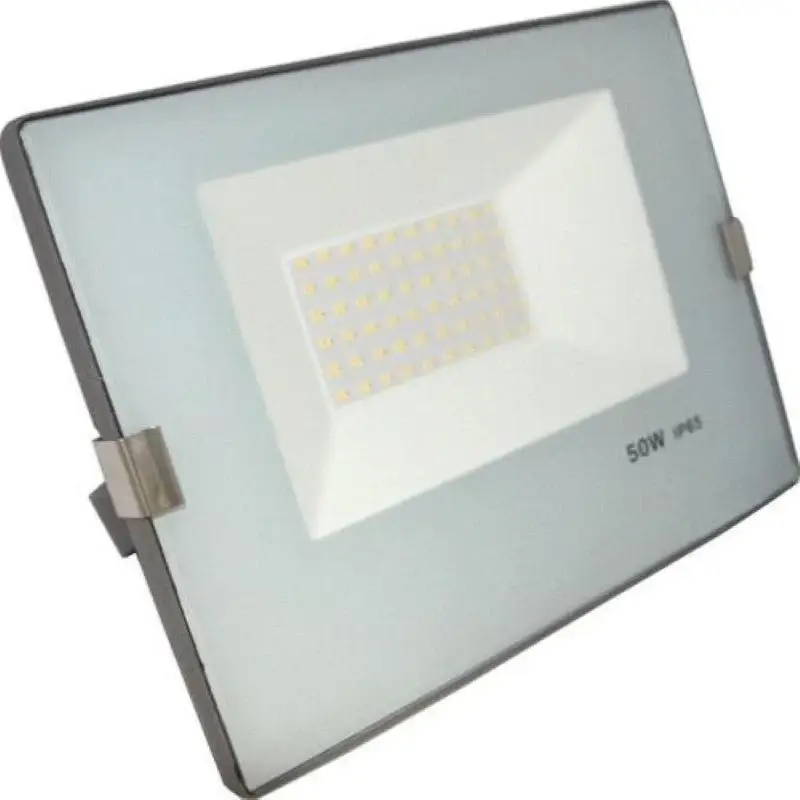 Projecteur LED Extérieur 50W IP65 No Flicker – BLEU GRIS Certifié