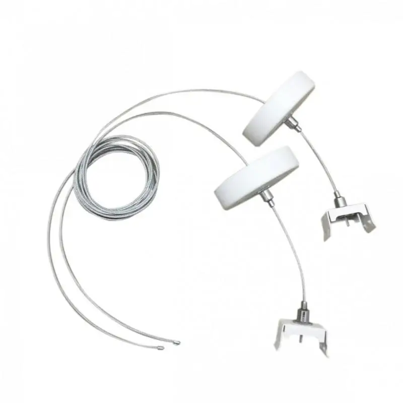 Kit de suspension Blanc pour Rails Triphasés Bon Plan