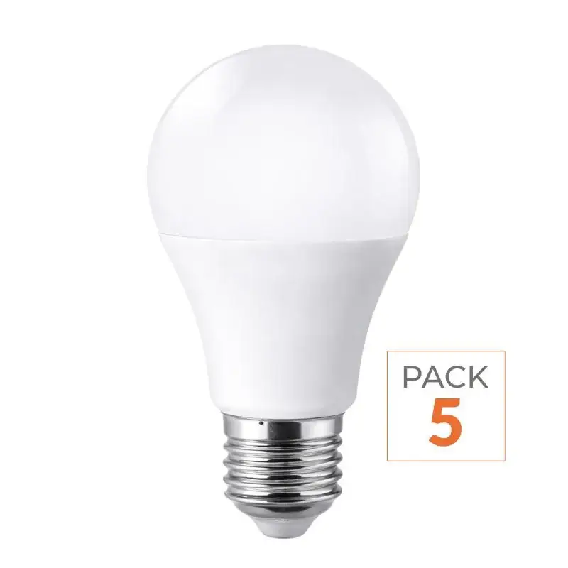Pack de5 - Ampoule LED E27 5W 220V RGBW Pas Cher