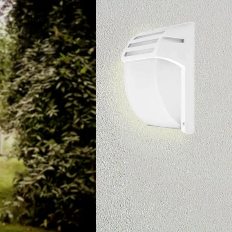 Jusqu'à Épuisement Des Stocks Applique Murale Blanche LED IP44 pour ampoule E27