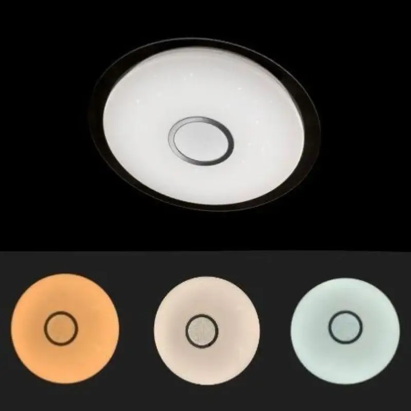 Plafonnier LED Rond à Température Variable 60W 220V - 3000K/4000K/6500K Prix Réduit
