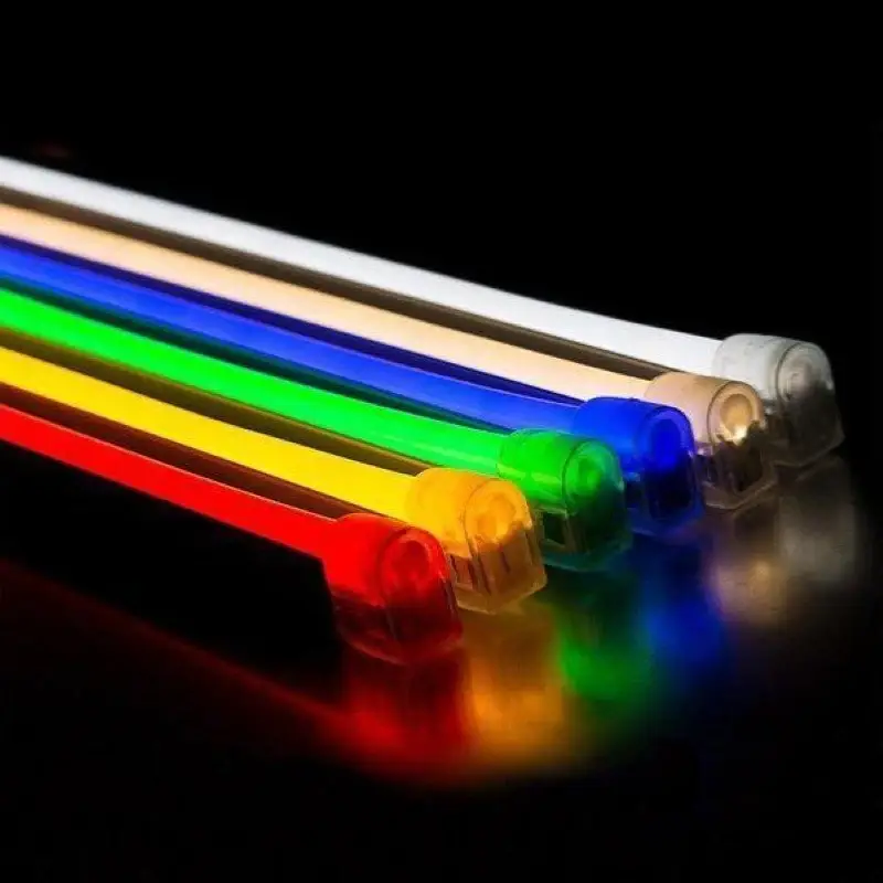 Petit Prix Néon Flexible LED Vert 24V IP65 120LED/m (vendu sur mesure au mètre)