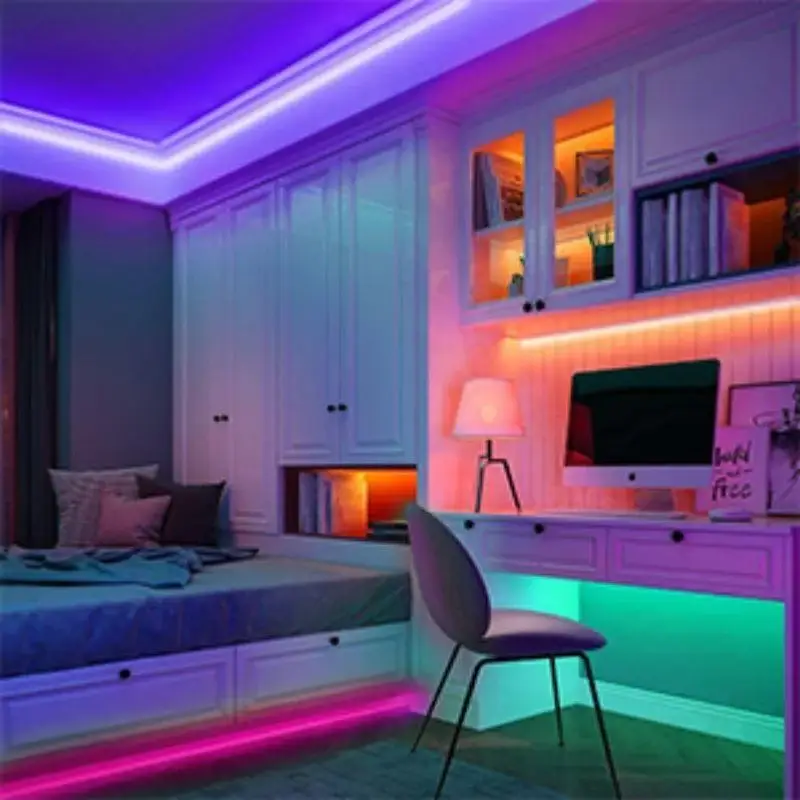 Ruban LED Connecté WiFi RGBW+CCT 5M 12V IP44 90LED/m Dernier Modèle