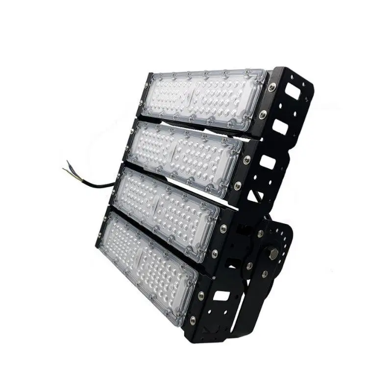 Retour Gratuit Projecteur LED Puissant Industriel 200W IP65 Noir
