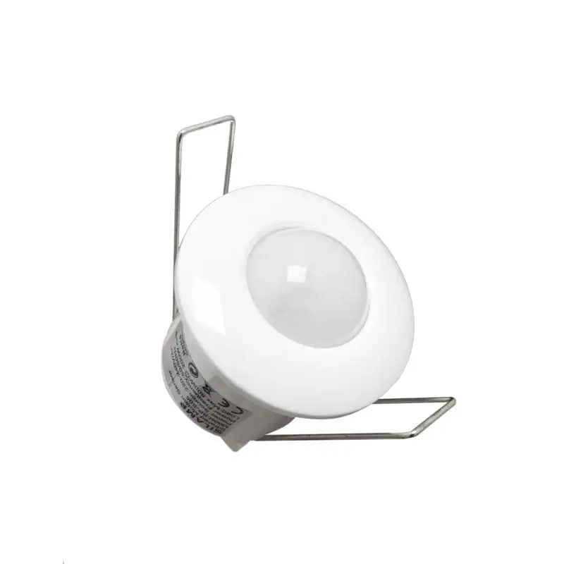 Détecteur de Mouvement Encastrable 6m 360° 220V Ø50mm Pas Cher