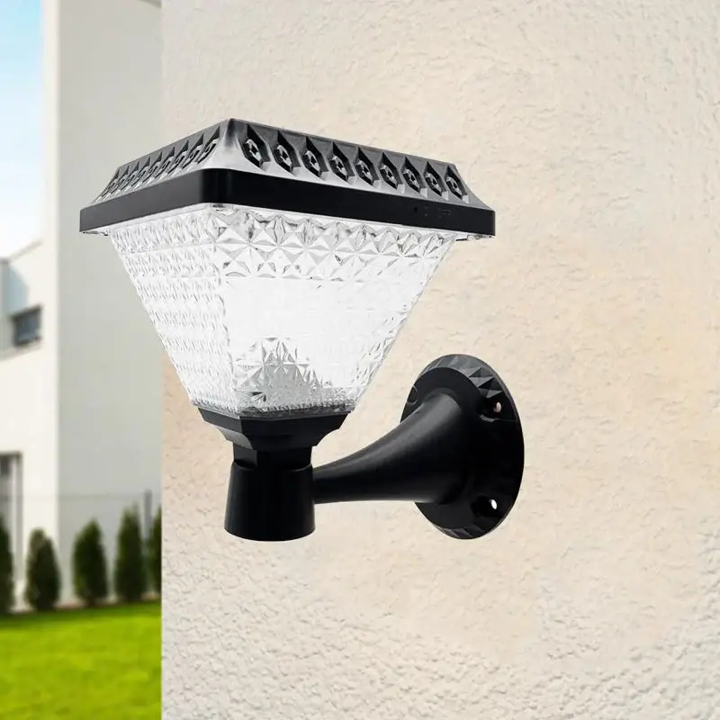 Lanterne Murale de Jardin Solaire Crépusculaire IP65 2W Nouveauté