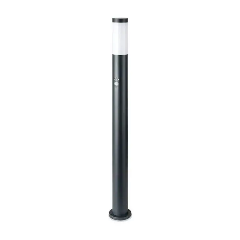 Prix Choc Borne Extérieur Anthracite avec Détecteur 110cm IP44 pour Ampoule E27