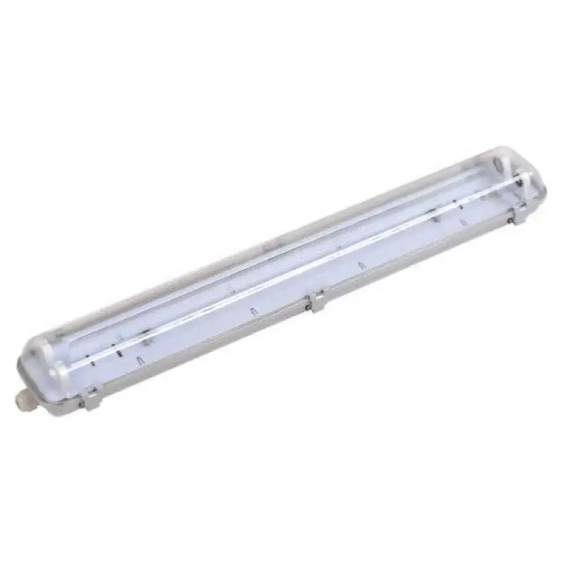 Bon Marché Réglette étanche double pour tube LED T8 150cm IP65 (boitier vide)