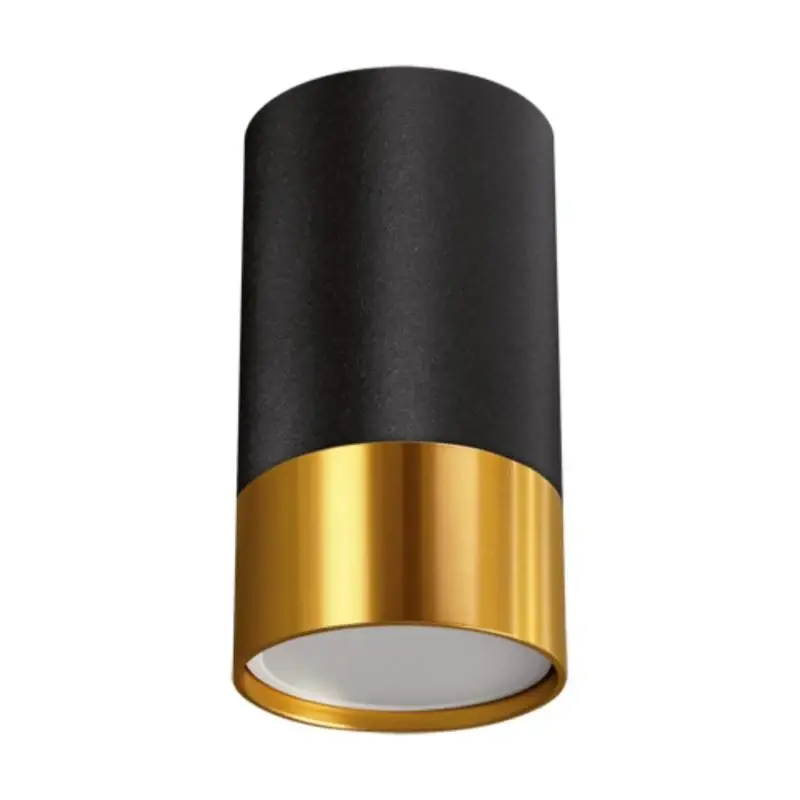 Bon Plan Spot en Saillie NOIR et OR pour Ampoule GU10