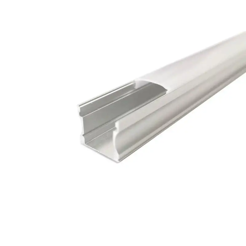 Authentique Profilé Aluminium 1m pour Ruban LED – Couvercle Opaque