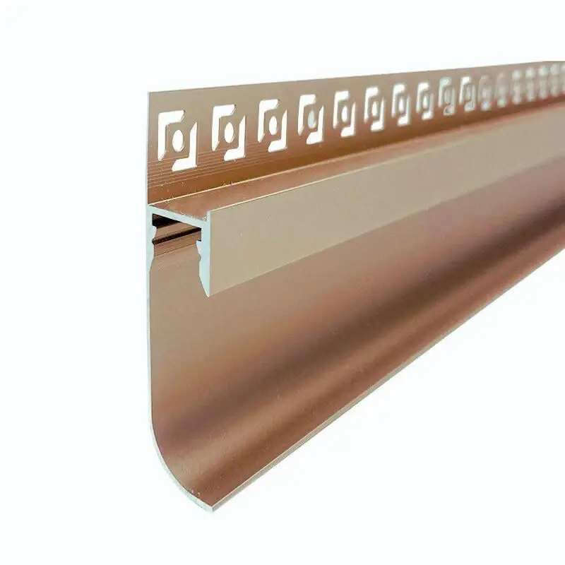 Dernière Chance Profilé Aluminium Champagne 2m pour Ruban LED