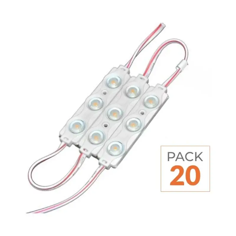 Expédition Rapide Module LED Barre 30W 12V IP65 pour Enseignes Lumineuses – Pack de 20