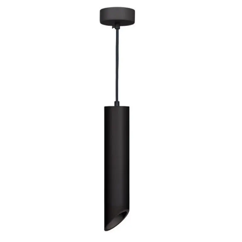 Seulement Aujourd&rsquo;hui Suspension Luminaire Biseautée GU10 IP20 30cm Noir