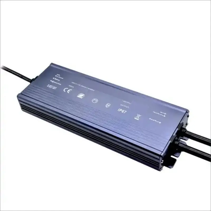 Transformateur 220V 12V IP67 300W DC 25A Bon Marché