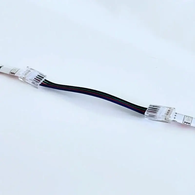 Connecteur Double pour Ruban LED RGB 10mm IP44 Réduction