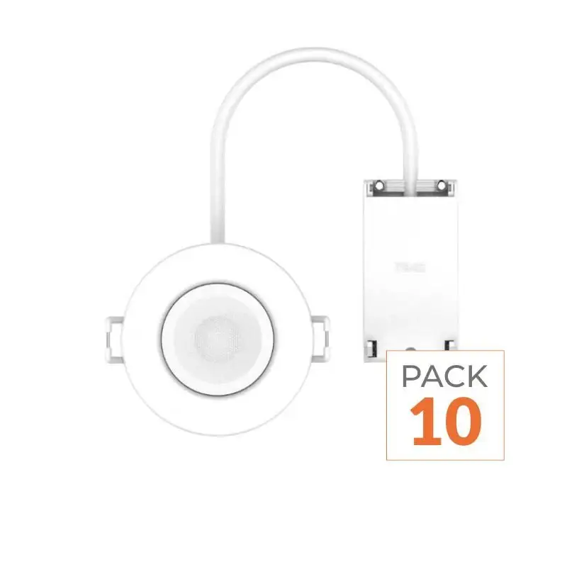 Spot Encastrable 6W Dimmable CCT IP65 BLANC - 3000K/4000K/6500K - Pack de 10 Meilleure Vente
