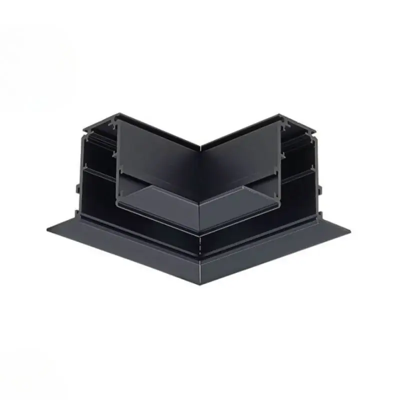 Connecteur Angle 90° pour Rail Magnétique 48V Noir Enduit Vente Flash