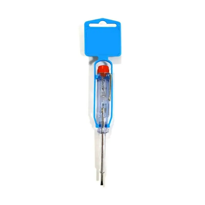 Tournevis Plat Testeur de Courant 14cm Transparent Top Vente