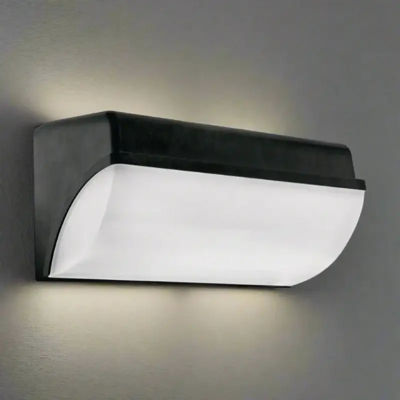 Commander Vite Applique Murale LED 30W Noire IP65 Température de Lumière Variable – 3000K/4000K/6000K