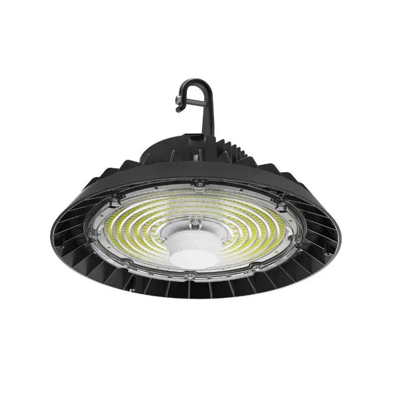 Offre Du Jour Suspension LED Industrielle UFO Dimmable 150W-200W-250W 187lm/W avec détecteur de mouvement - Garantie 5 ans