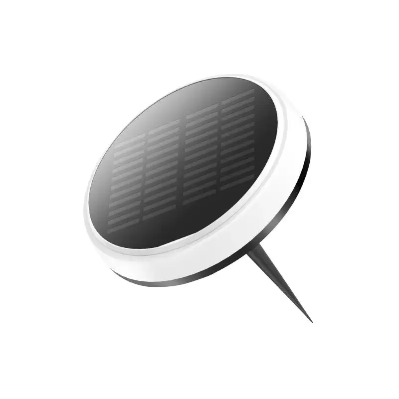 Offre Du Jour Lampe Piquet Solaire Ronde IP65 0,6W CCT - 3000K/4000K/6500K