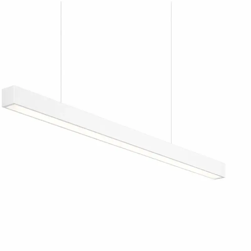 Suspension Linéaire LED 150cm 48W Interconnectable BLANC – Garantie 5 ans Soldes