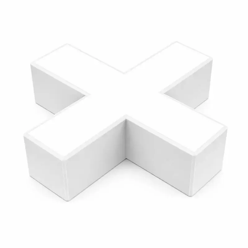 Connecteur X 10W pour Suspension Linéaire Interconnectable BLANC Commander Vite