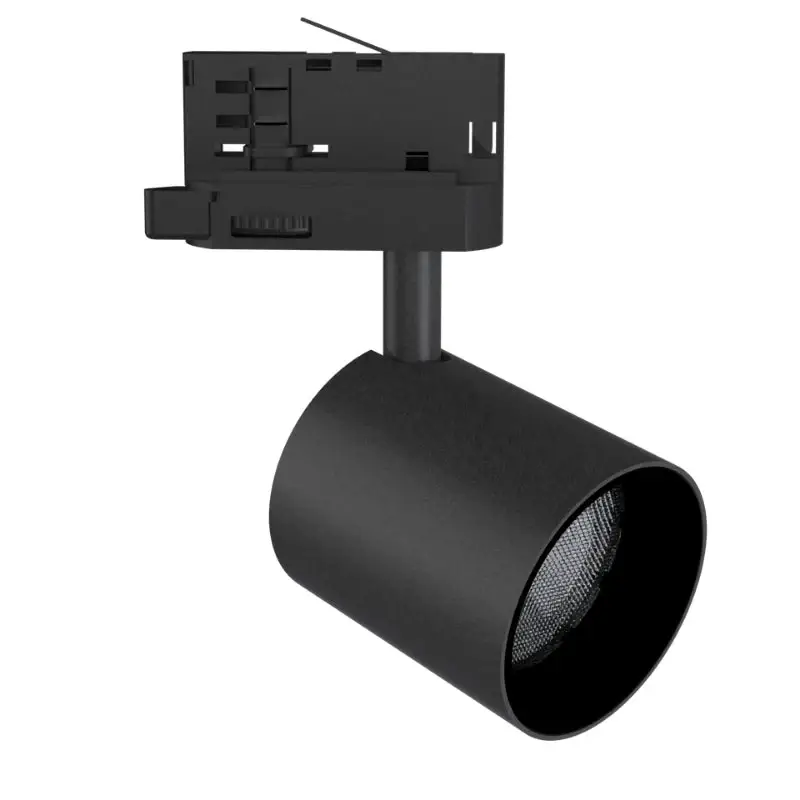 Expédié Aujourd&rsquo;hui Spot LED sur Rail Noir Triphasé 24W 36° TRIAC Dimmable