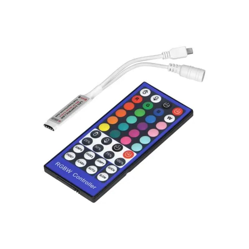 Contrôleur RGBW RF & Télécommande pour Ruban 12-24V Prix Choc