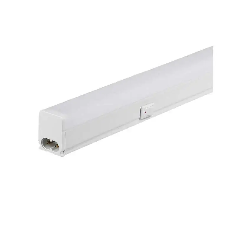 Tube Néon LED T5 120cm 16W 2 Têtes avec Interrupteur - Garantie 6 ans Nouvelle Collection
