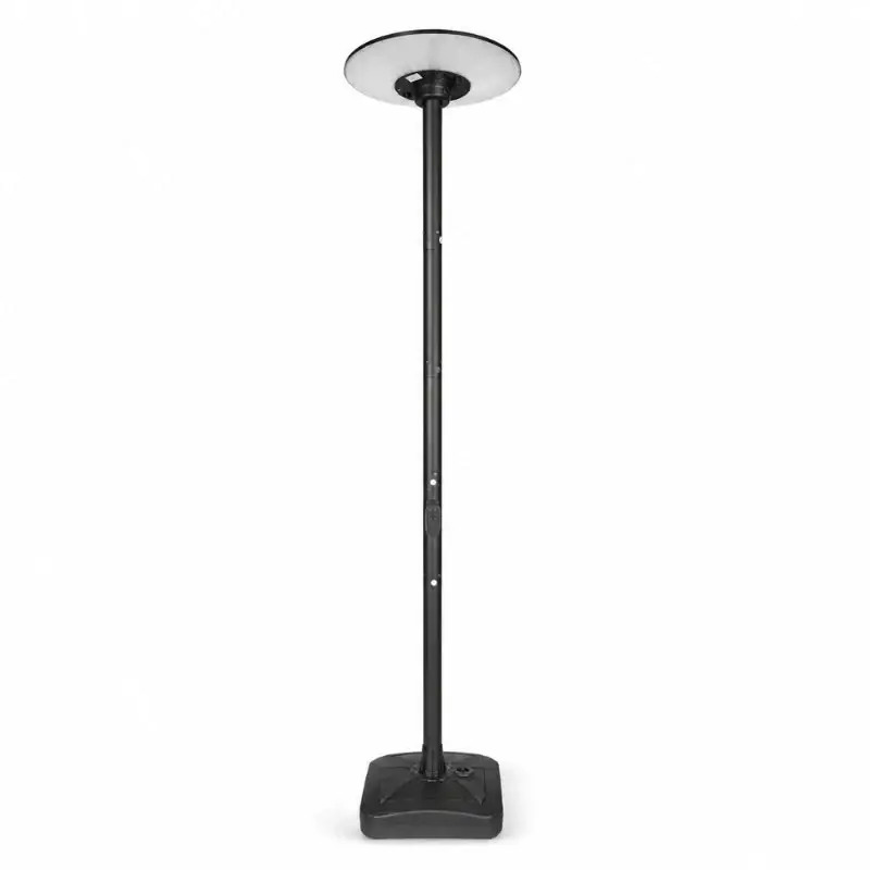 Lampe Solaire Extérieure Noire 15W CCT avec Mât 2,5m + Télécommande – 3000K/4000K/6000K Marque
