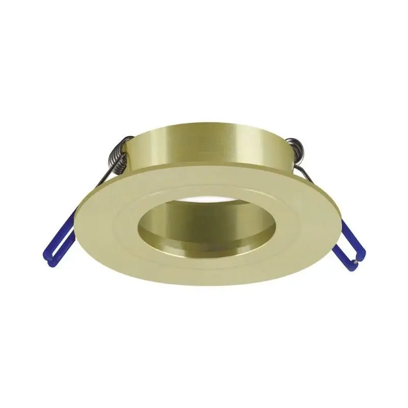 Support Spot Encastré GU10 Rond Doré Petit Prix