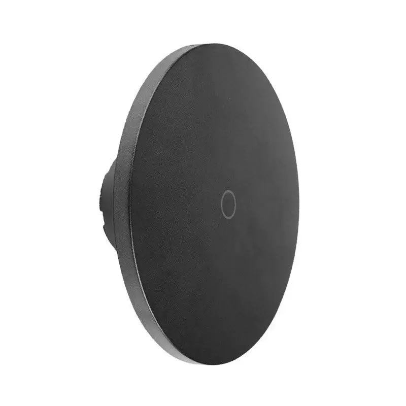 Meilleur Prix Applique Murale LED 12W CCT Disque Noir IP65